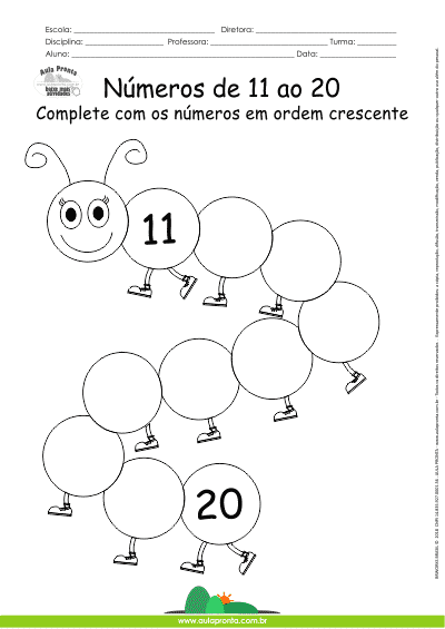 Matemática até 20