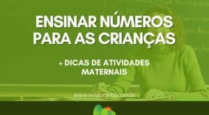 ensinar numeros para as crianças