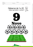 Números de 1 a 10 - folha 9