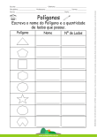Polígonos - Qual o nome e a quantidade de lados