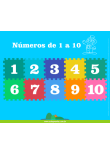 Números de 1 a 10 - Painel Didático