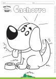 Desenho para Colorir – Animais - Cachorro