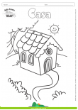 Desenhos para Colorir – Casa no Campo