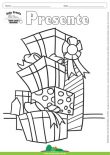 Desenho para Colorir – Fantasia - Presente