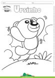 Desenho para Colorir – Fantasia - Ursinho