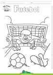 Desenho para Colorir – Futebol