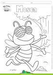 Desenhos para Colorir – Mosca