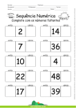 Sequência Numérica até 50