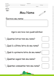 Meu Nome - Quantas Letras, Vogais e Consoantes